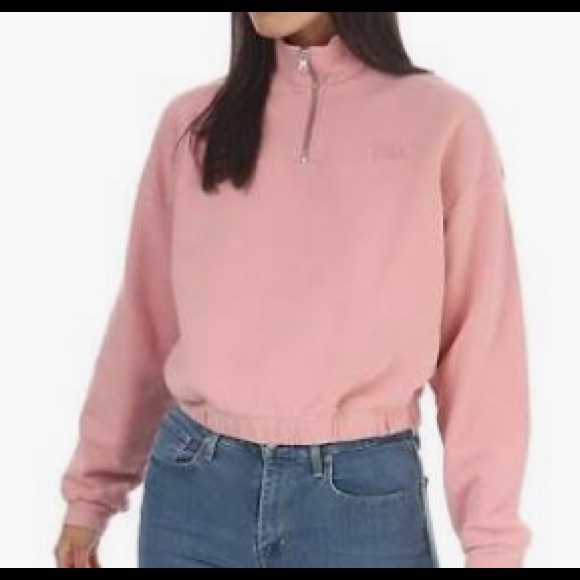 Levi’s Zippered Crop Sweater - Picture 2 of 2